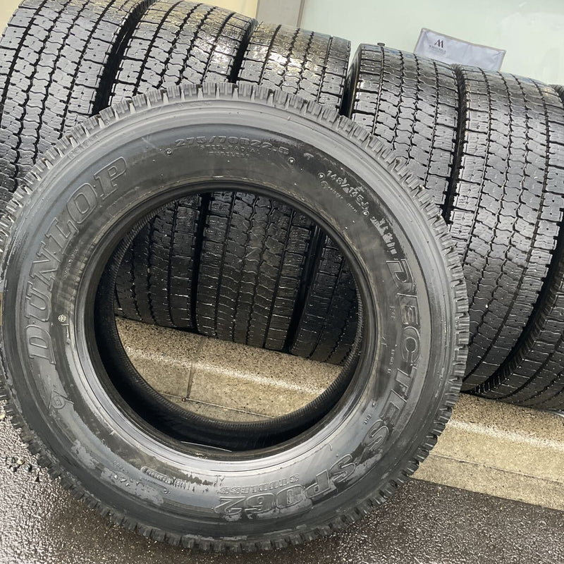 275/70R22.5 再生中古激安美品　8本セット:98000円