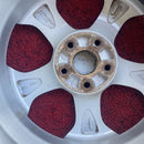 アルミホイール：17×6Ｊ、OFF 55 、 激安美品　5穴　、(タイヤサイズ205/55R17などに使用)4本セット:28000円