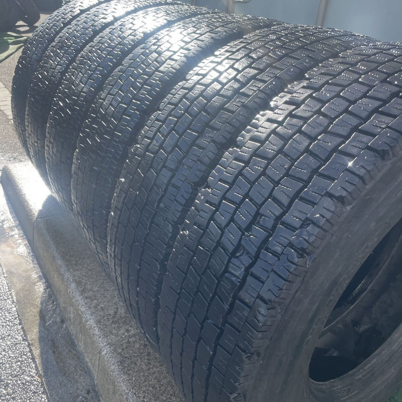 225/80R17.5 ダンロップ　2021年〜2022激安美品　　6本セット:40000円