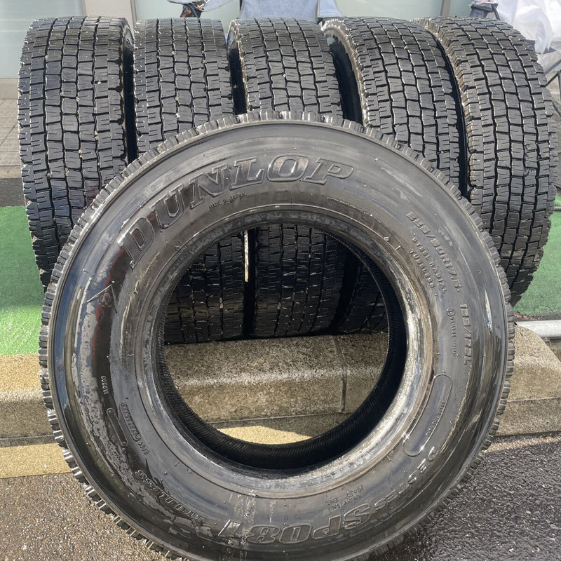 225/80R17.5 ダンロップ　2021年〜2022激安美品　　6本セット:40000円