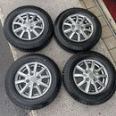 145R12 アルミホイール付き、ヨコハマ、2021年製　4本セット　24000円