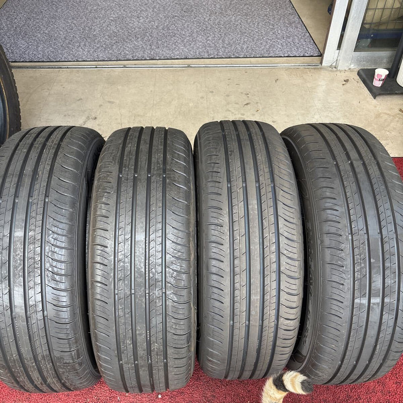 215/60R17 ダンロップ EC300+ イボ付 中古夏タイヤ 4本セット:28000円