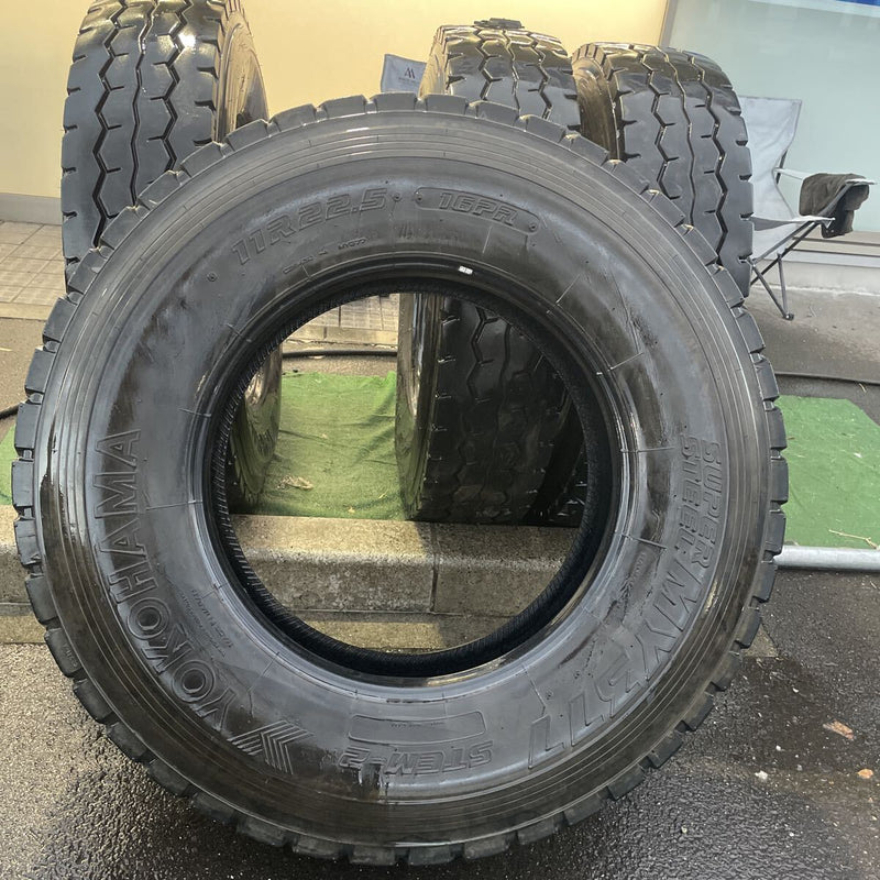 11R22.5 、16PR 激安美品　地山中古　　2025年　　4本セット:64000円