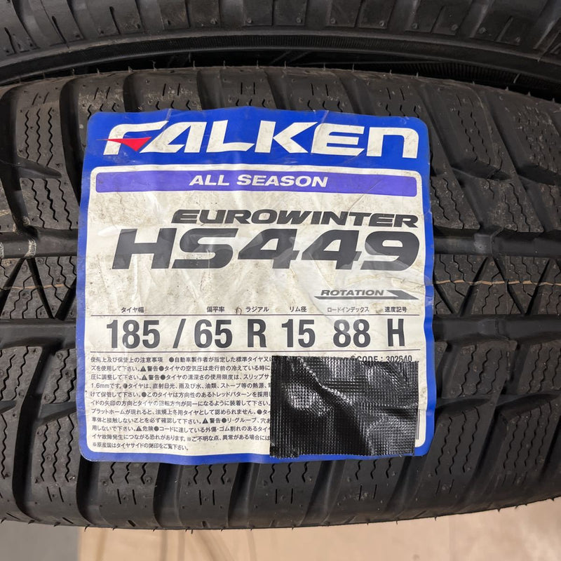 185/65R15　ファルケン　年式:2019　未使用品　激安美品4本セット:25000円