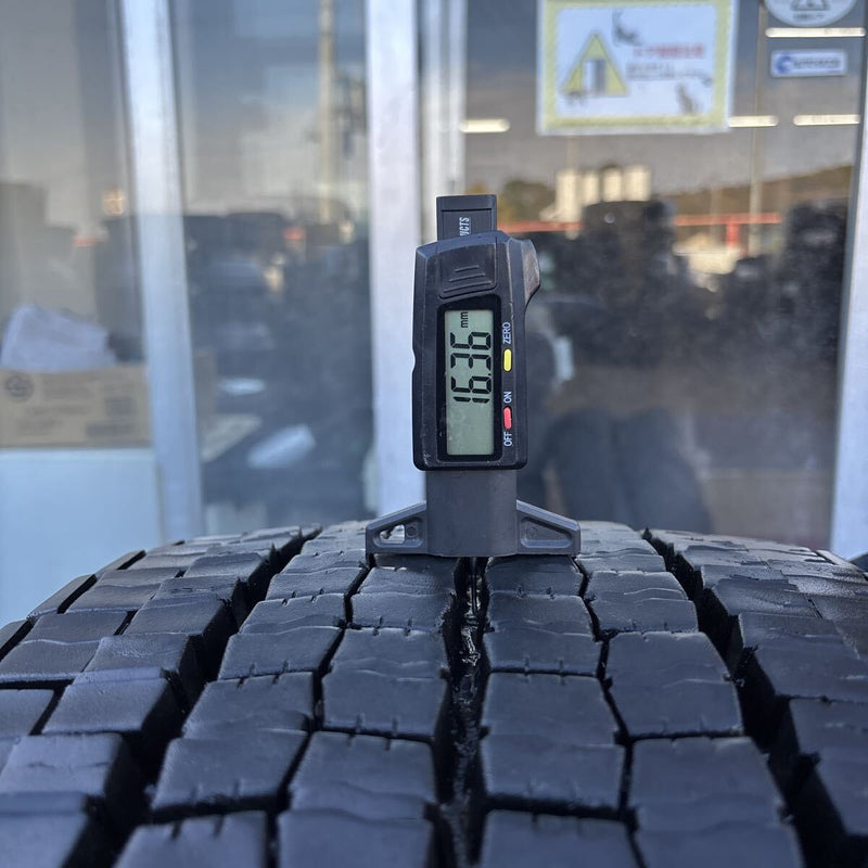 265/70R19.5 DUNLOP SP001深溝 中古冬タイヤ 2本セット:30000円