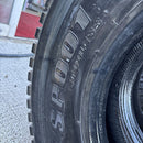 225/80R17.5 DUNLOP SP001中古冬タイヤ 2本セット:16000円