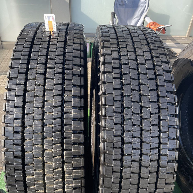 12R22.5 . 16PR ダンロップ　激安美品　2021年 中古地山　　2本セット:44000円