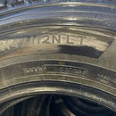 195/85R16 ダンロップ　2024年 中古 地山 スタッドレスタイヤ ６本セット:36000円