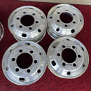 アルミホイール　 17.5×6.00 . 6穴 (225/80R 17.5及び225/90R 17.5などに使用) 激安美品　　4本セット：40000円