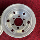 アルミホイール　 17.5×6.75 . 6穴 (245/80R17.5 などに使用) 激安美品　　2本セット：24000円