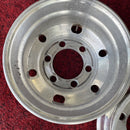 アルミホイール　 17.5×6.75 . 6穴 (245/80R17.5 などに使用) 激安美品　　2本セット：24000円