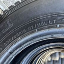 205/85R16 DUNLOP WM03LT 中古スタッドレス　6本セット:51000円