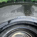 225/80R17.5 再生中古スタッドレス　W900 激安美品　　6本セット:30,000円