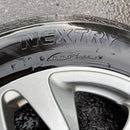 155/65R14 アルミホイールセット　中古ノーマルタイヤ4本:33000円