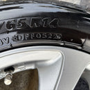 155/65R14 アルミホイールセット　中古ノーマルタイヤ4本:33000円