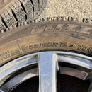 155/65R13 BRIDGESTONE VRX 中古スタッドレスアルミホイール付き4本セット：28000円
