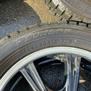 155/65R13 DUNLOP WM02 中古スタッドレス　アルミホイル付き　4本セット:25000円