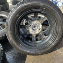 155/65R13 DUNLOP WM02 中古スタッドレス　アルミホイル付き　4本セット:25000円
