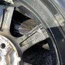 155/65R13 DUNLOP WM02 中古スタッドレス　アルミホイル付き　4本セット:25000円