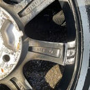 155/65R13 DUNLOP WM02 中古スタッドレス　アルミホイル付き　4本セット:25000円