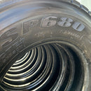 225/80R17.5 DUNLOP, SP680 激安美品　　6本セット:40,000円