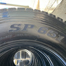 11R22.5 DUNLOP SP651 中古ミックスタイヤ　8本セット:160000円