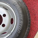 245/80R17.5 ブリヂストン M888 ほぼ新品 スチールホイール付 ２本セット:64000円
