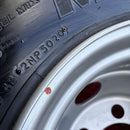 245/80R17.5 ブリヂストン M888 ほぼ新品 スチールホイール付 ２本セット:64000円