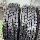 295/80R22.5 ミスクタイヤ　中古地山　2024年 激安美品　4本セット:95000円