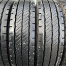 11R22.5 16PR YOKOHAMA, MY777 中古リブラグタイヤ　激安美品　　8本セット:192,000円