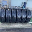 245/80R17.5 ダンロップ　ミスクタイヤ　9分山 中古地山　６本セット:90000円