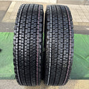 225/80R17.5 BRIDGESTONE W900 スタッドレス　イボ付　2本セット:52000円