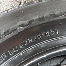 185R14 LT 再生タイヤ　ほぼ新品　4本セット:21000円