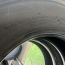 295/80R22.5, 153/150J, DUNLOP, SP122 バリ溝　激安美品　　2本セット:49,500円