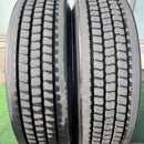 295/80R22.5, 153/150J, DUNLOP, SP122 バリ溝　激安美品　　2本セット:49,500円