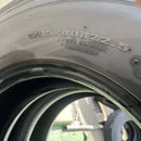 295/80R22.5, 153/150J DUNLOP, バリ山　激安美品　2025年製　2本セット:49,500円