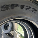 295/80R22.5, 153/150J DUNLOP, バリ山　激安美品　2025年製　2本セット:49,500円