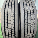 295/80R22.5, 153/150J DUNLOP, バリ山　激安美品　2025年製　2本セット:49,500円