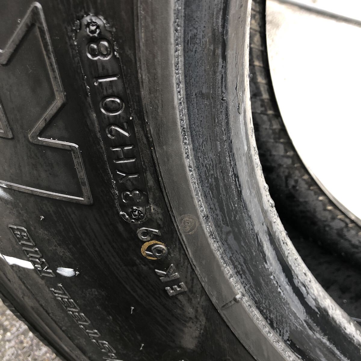 225/80R17.5 ブリヂストン R225 深溝 中古夏タイヤ 1本:9000円 | 桜 