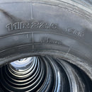 11R22.5 16PR YOKOHAMA, 710R 中古ミックスタイヤ　激安美品　　8本セット:144,000円