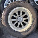 215/65R16 アルミホイール付き中古スタッドレスタイヤ4本セット:46000円