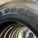 11R22.5 16PR YOKOHAMA, 905W バリ溝スタッドレス　激安美品　　4本セット:87,000円