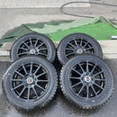 155/65R14 DUNLOP, WM02 中古タイヤホイール 4本セット:30000円