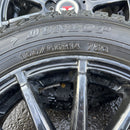 155/65R14 DUNLOP, WM02 中古タイヤホイール 4本セット:30000円