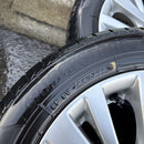 155/65R14 BRIDGESTONE NEWNO アルミホイール付き　中古スタッドレスタイヤ4本セット:30000円