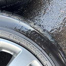 155/65R14 BRIDGESTONE NEWNO アルミホイール付き　中古スタッドレスタイヤ4本セット:30000円