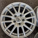17インチ 中古アルミホイール 4本セット:26000円