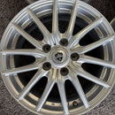 17インチ 中古アルミホイール 4本セット:26000円