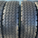 225/80R17.5 BRIDGESTONE, W900 中古スタッドレス　激安美品　　6本セット:46,000円