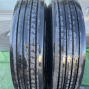 225/80R17.5 DUNLOP, SP122 激安美品　　2本セット:14,000円